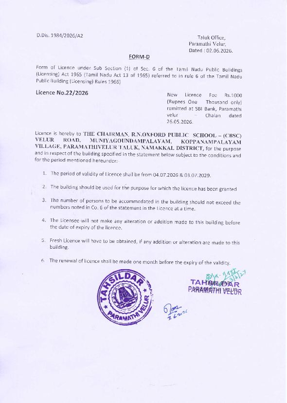 Building safety certificate preview